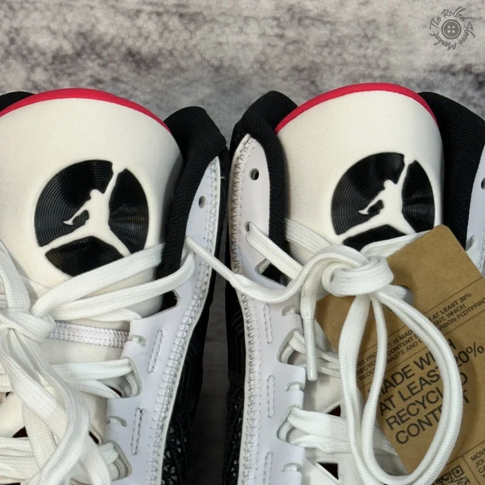 NWT‎ No Box Air Jordan 38 Fundamental Basketball Shoes White Black Sz 11 DZ3356